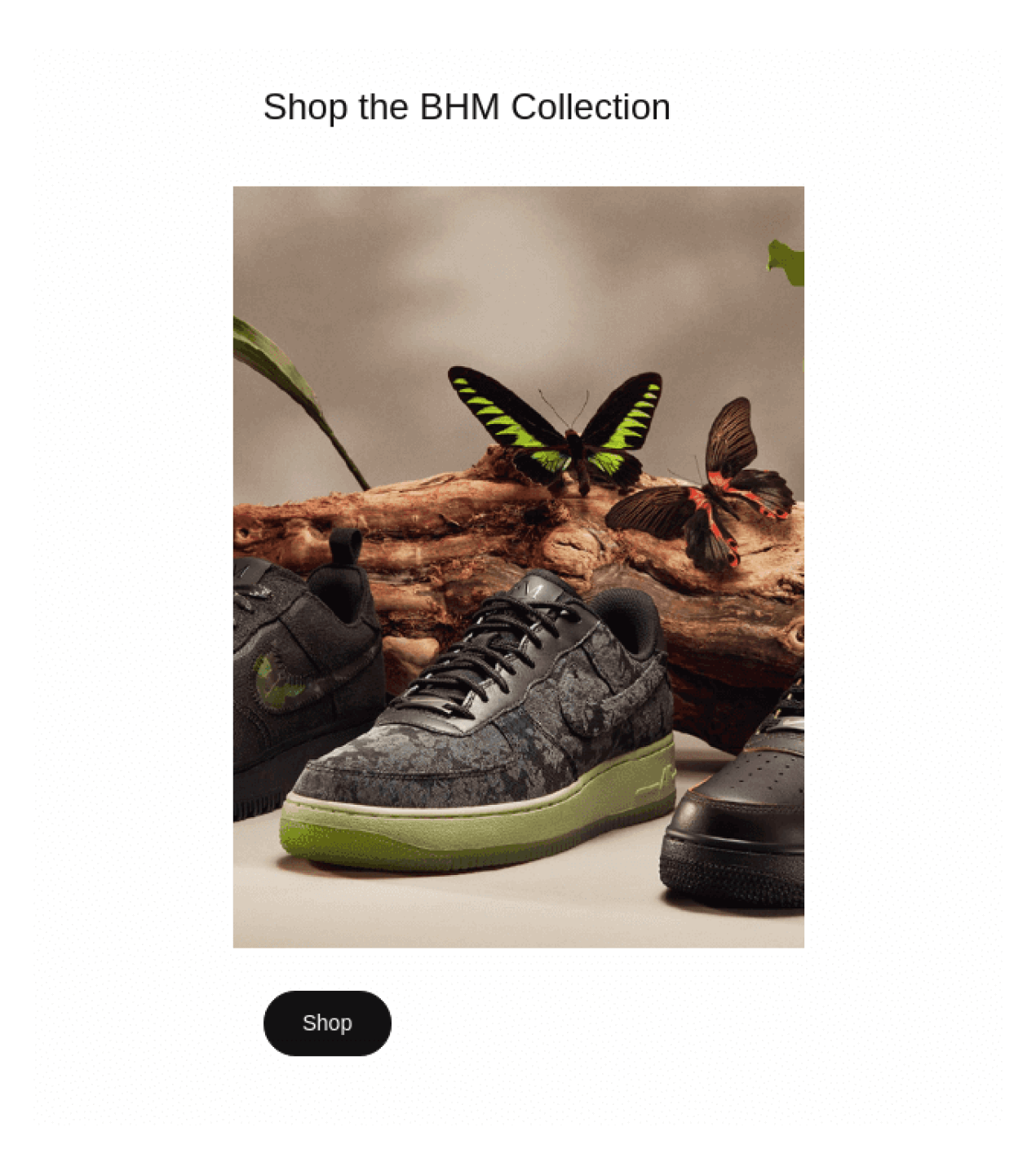 Nike BHM Collection &mdash; Email Crash Test