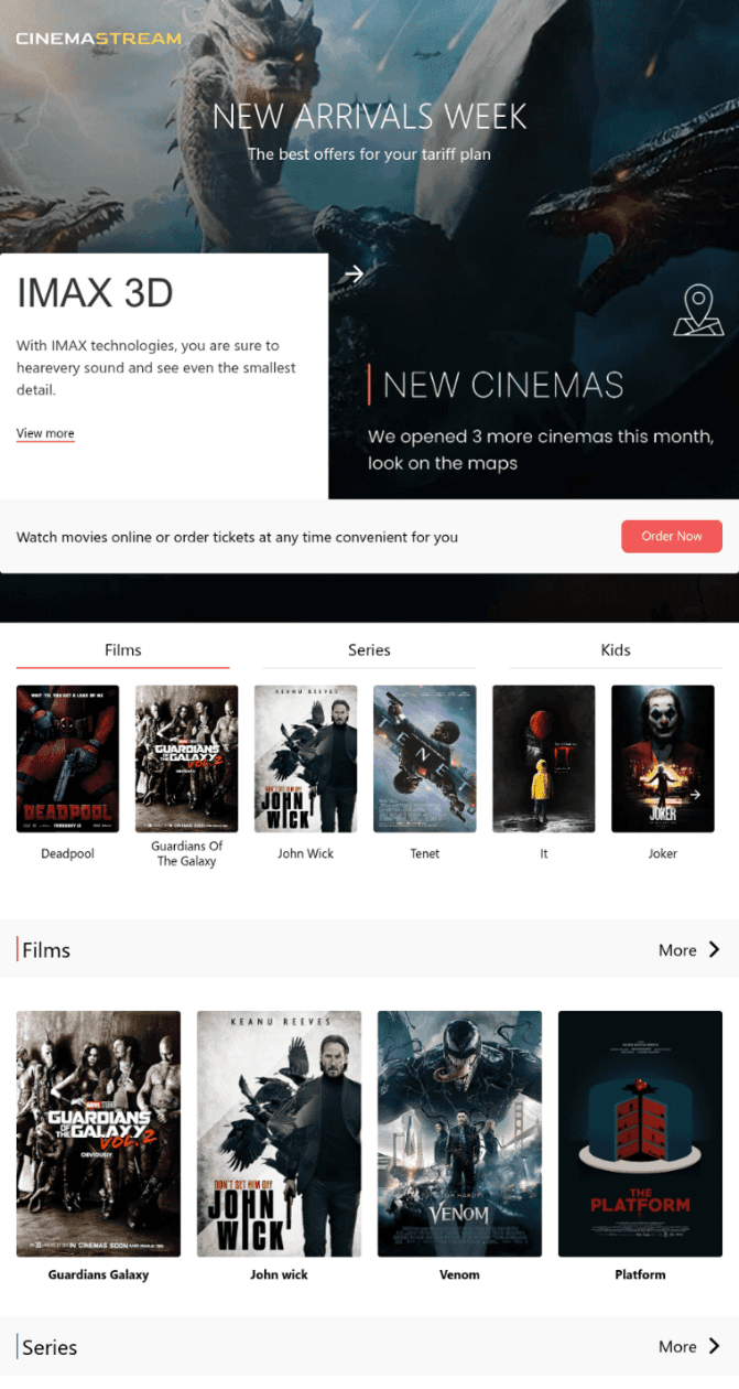 Visualizzazione mobile