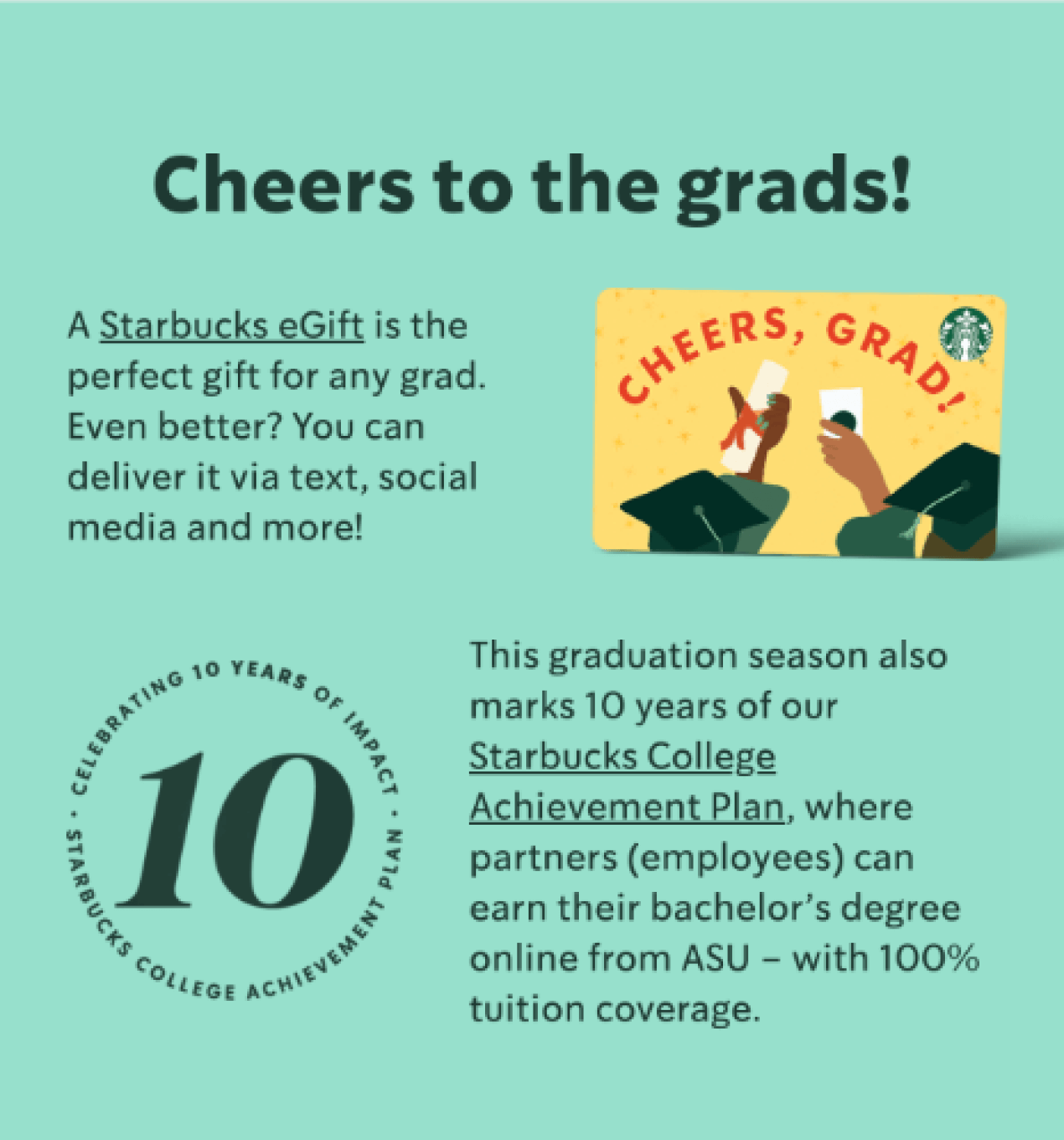 Starbucks email example — Email Crash Test